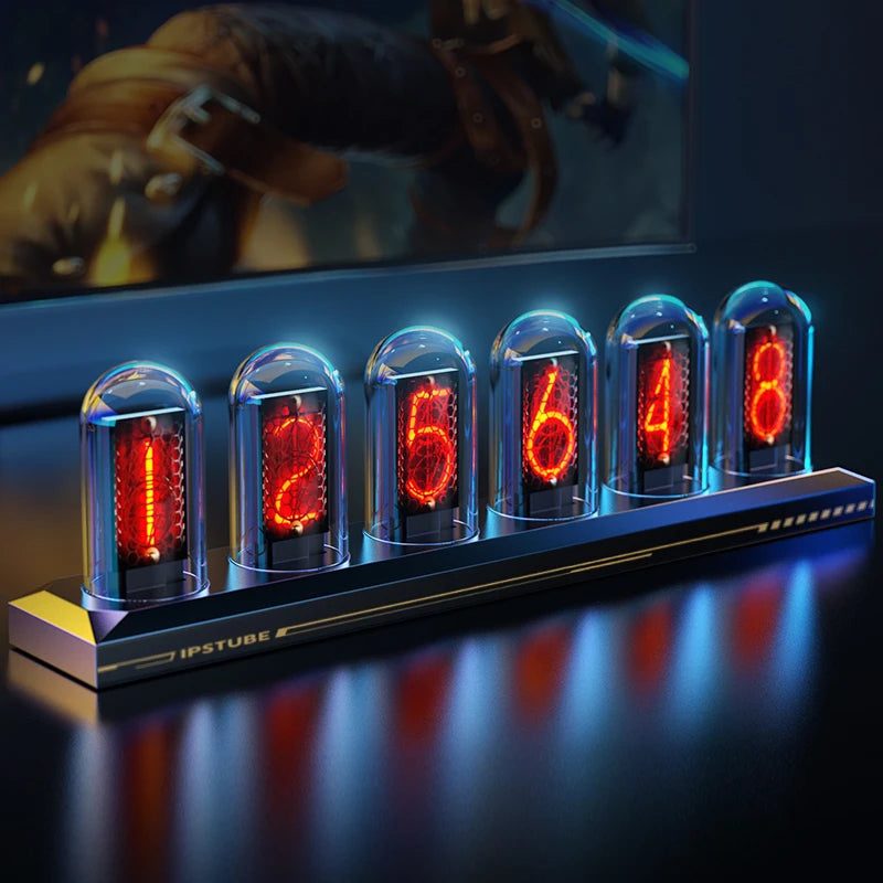 Orologio Nixie RGB personalizzabile