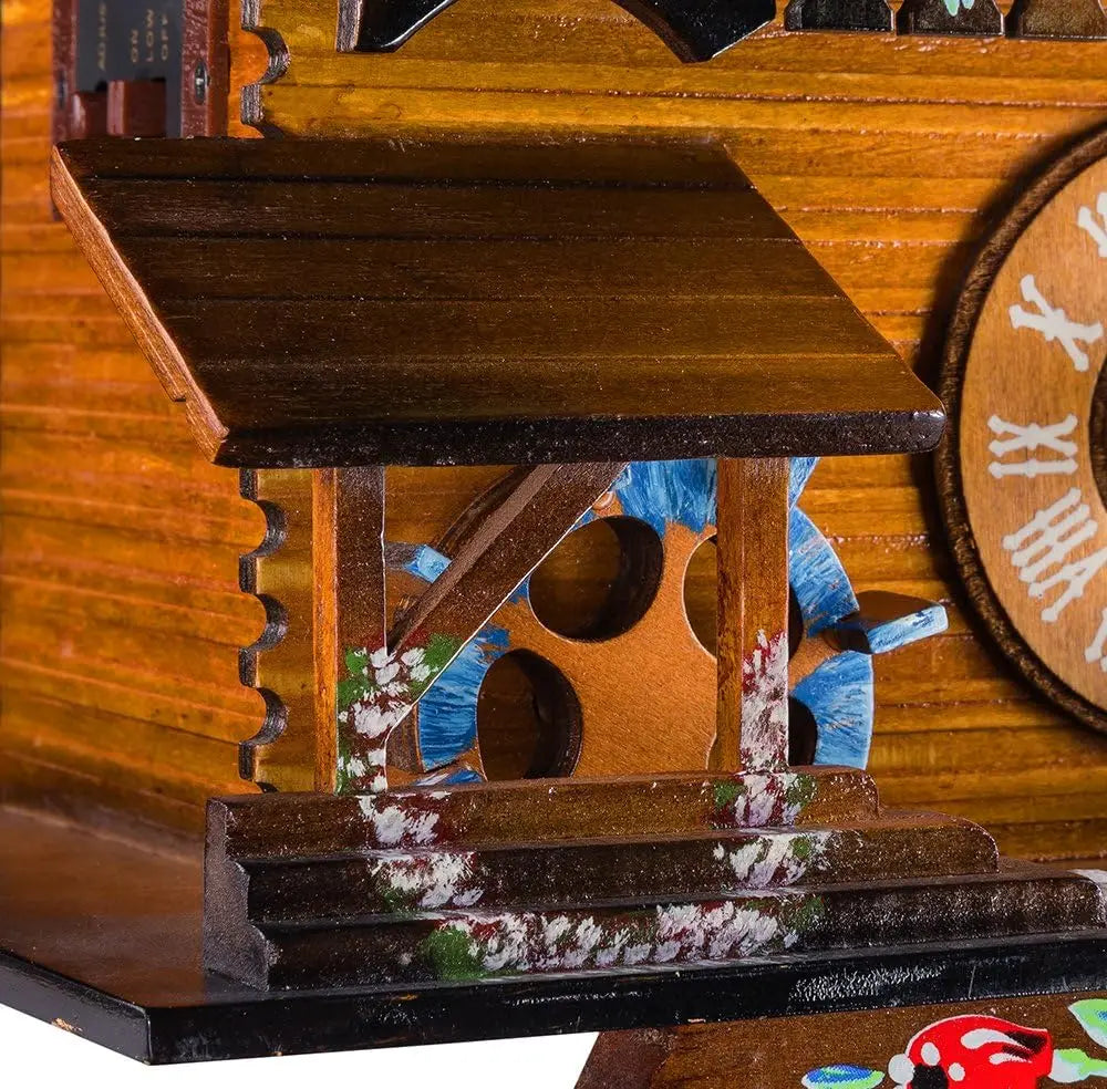 Orologio a cucù chalet in legno