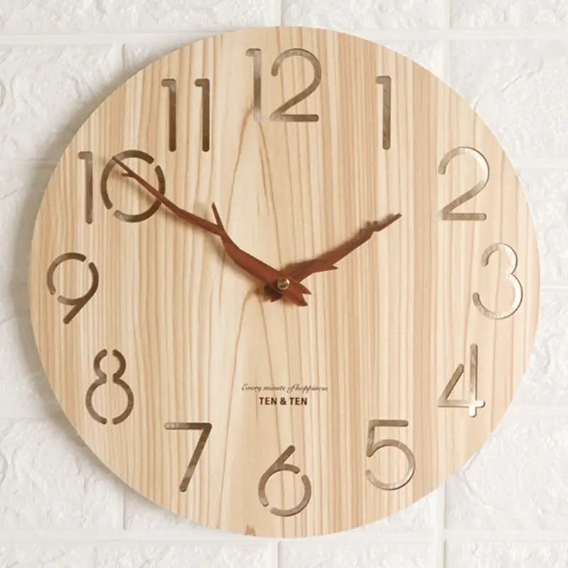 Horloge Murale en Bois - Horloges murales